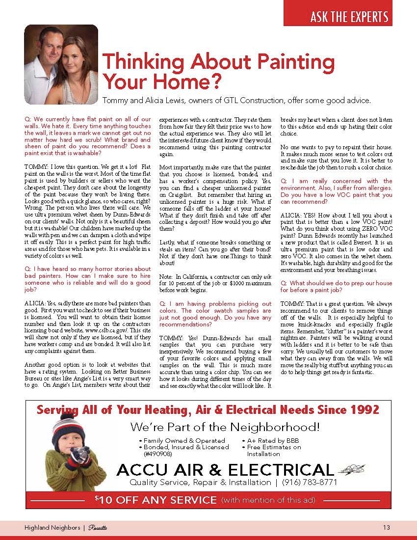 Advertisement with text 