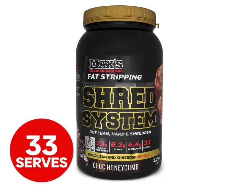 MAX SHRED SYSTEM – 900GM
