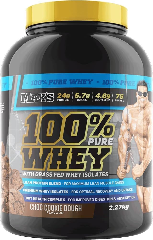 MAX’S 100% Pure Whey 900GM