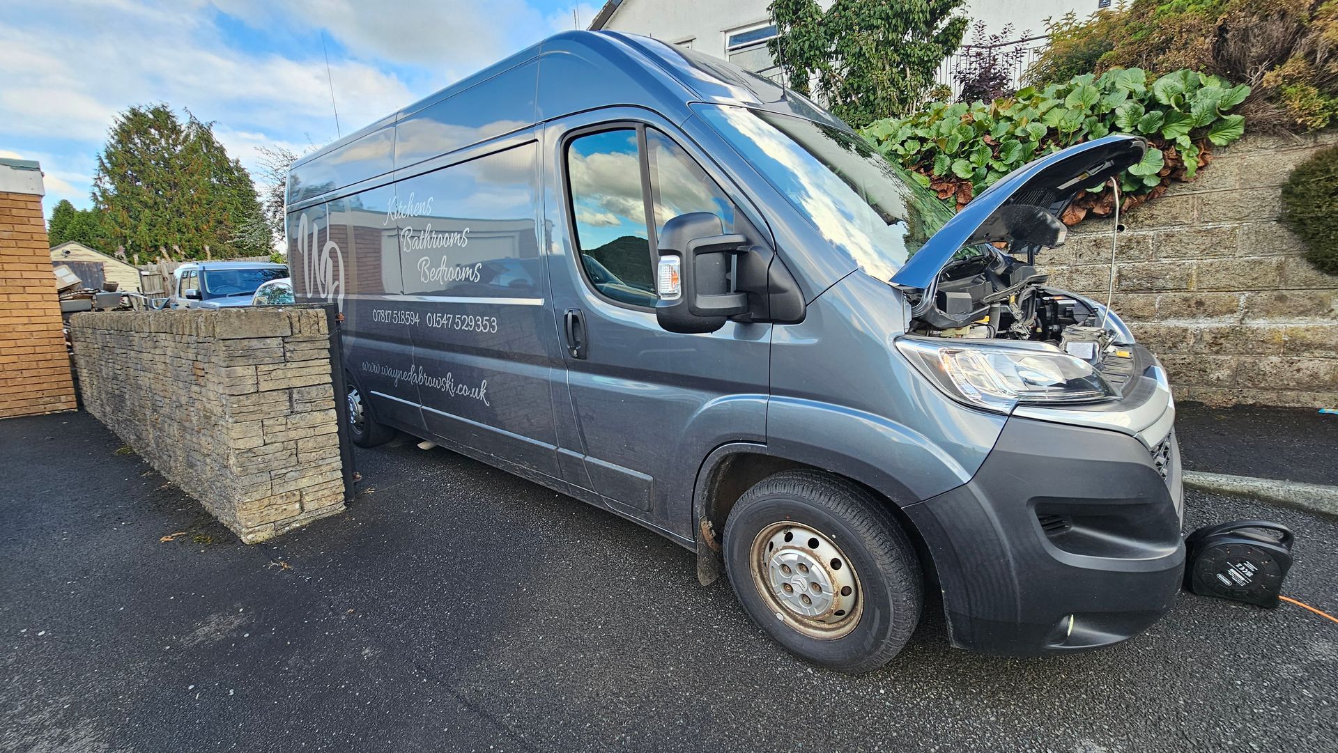 2021 Citroën Relay 2.2 BlueHDI in for a Stage 1 Remap in Knighton