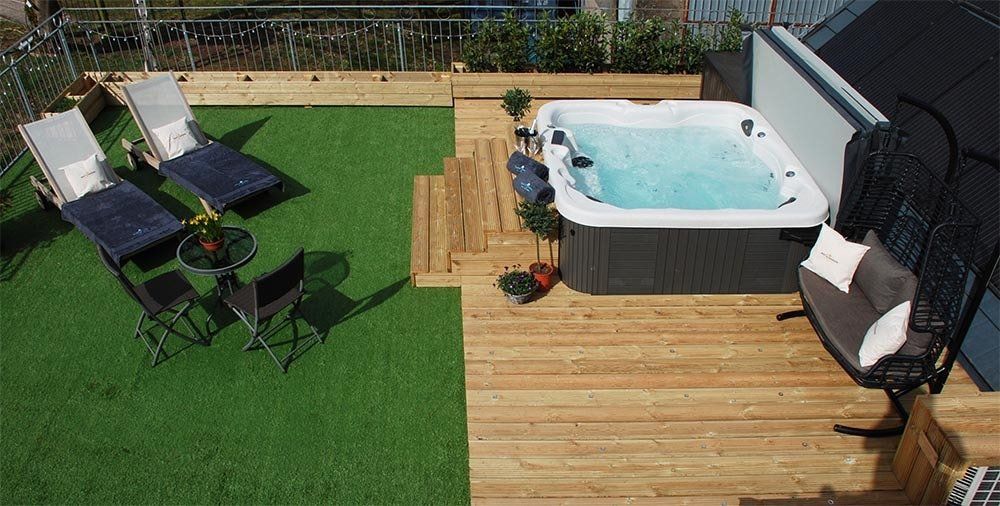 Terrace - Newhill Granary accommodation, Glenfarg, Perth & Kinross