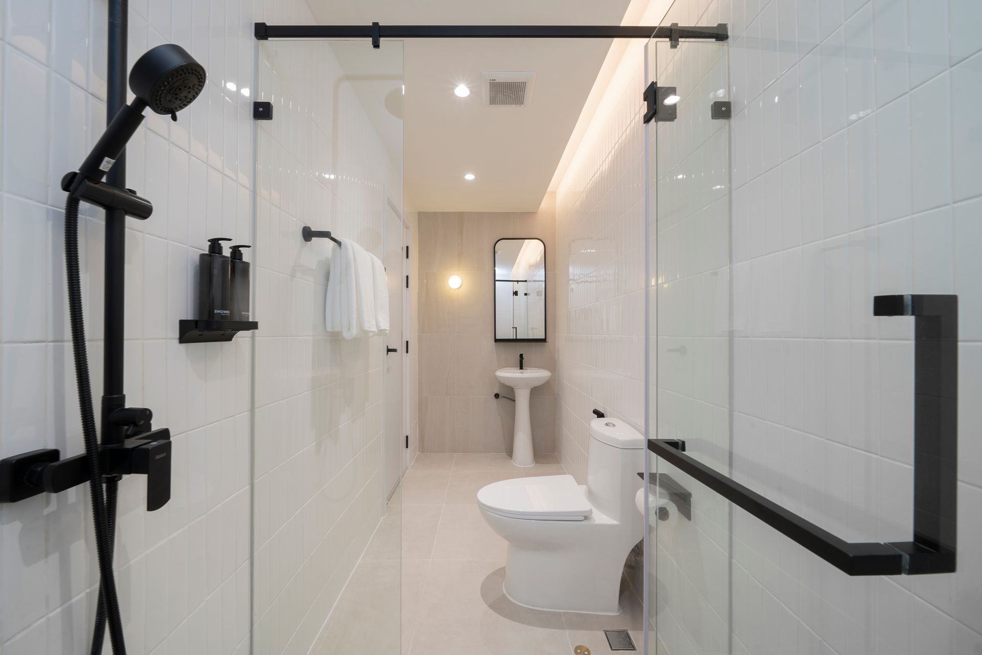 Bathroom at ASOKA HOTEL