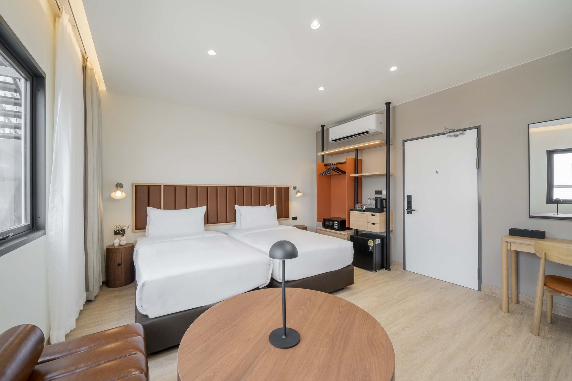Deluxe Twin room at ASOKA HOTEL.