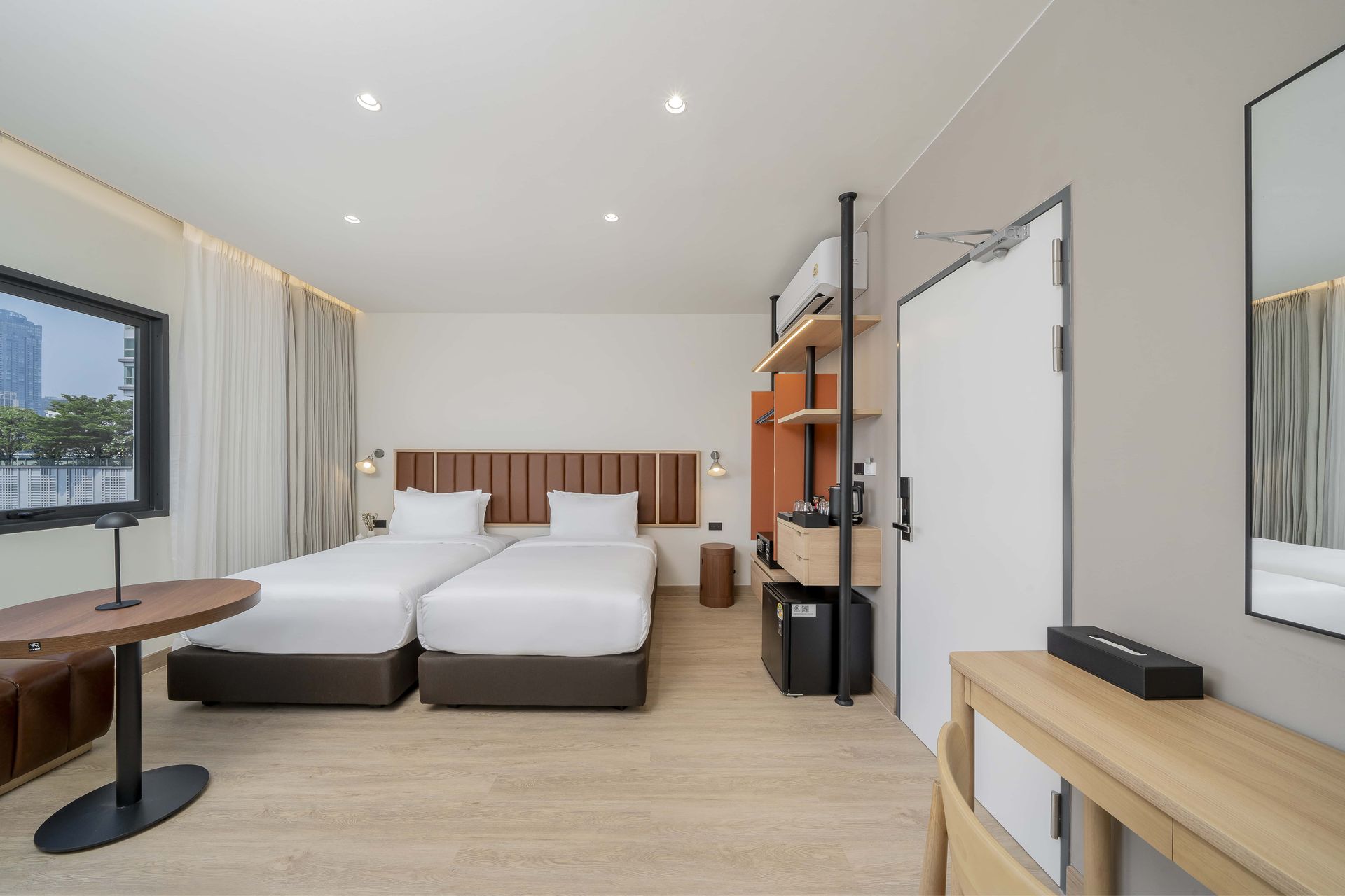Deluxe Twin room at ASOKA HOTEL.