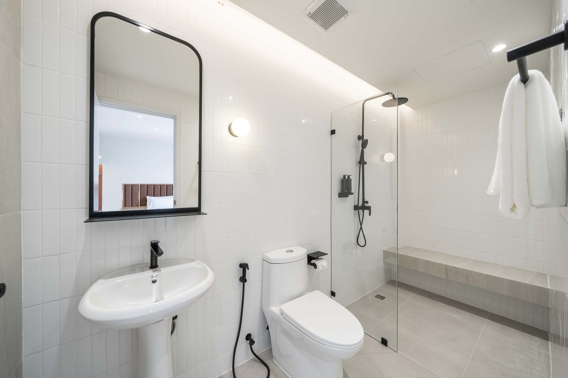 Bathroom at ASOKA HOTEL