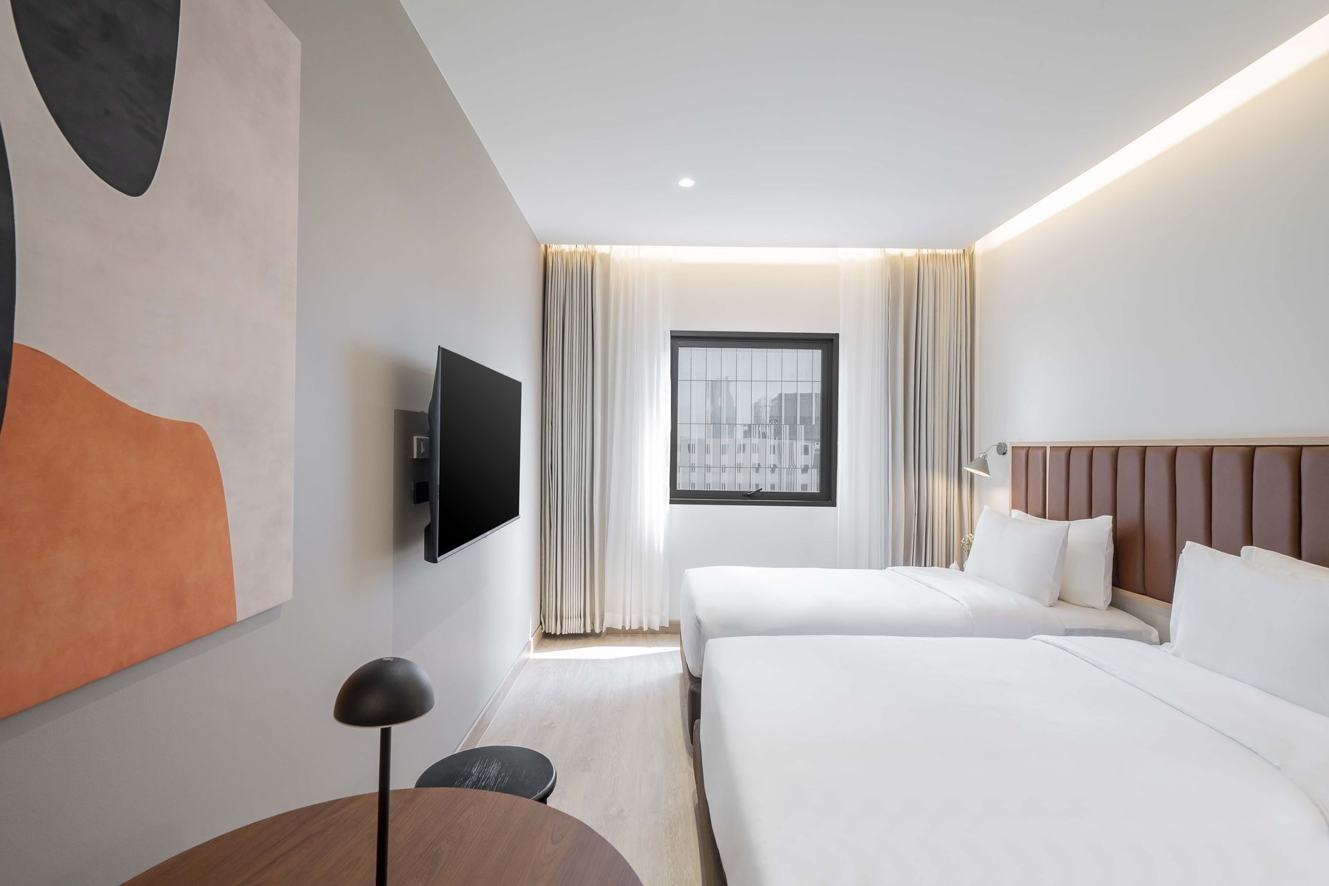 Superior Twin room at ASOKA HOTEL.