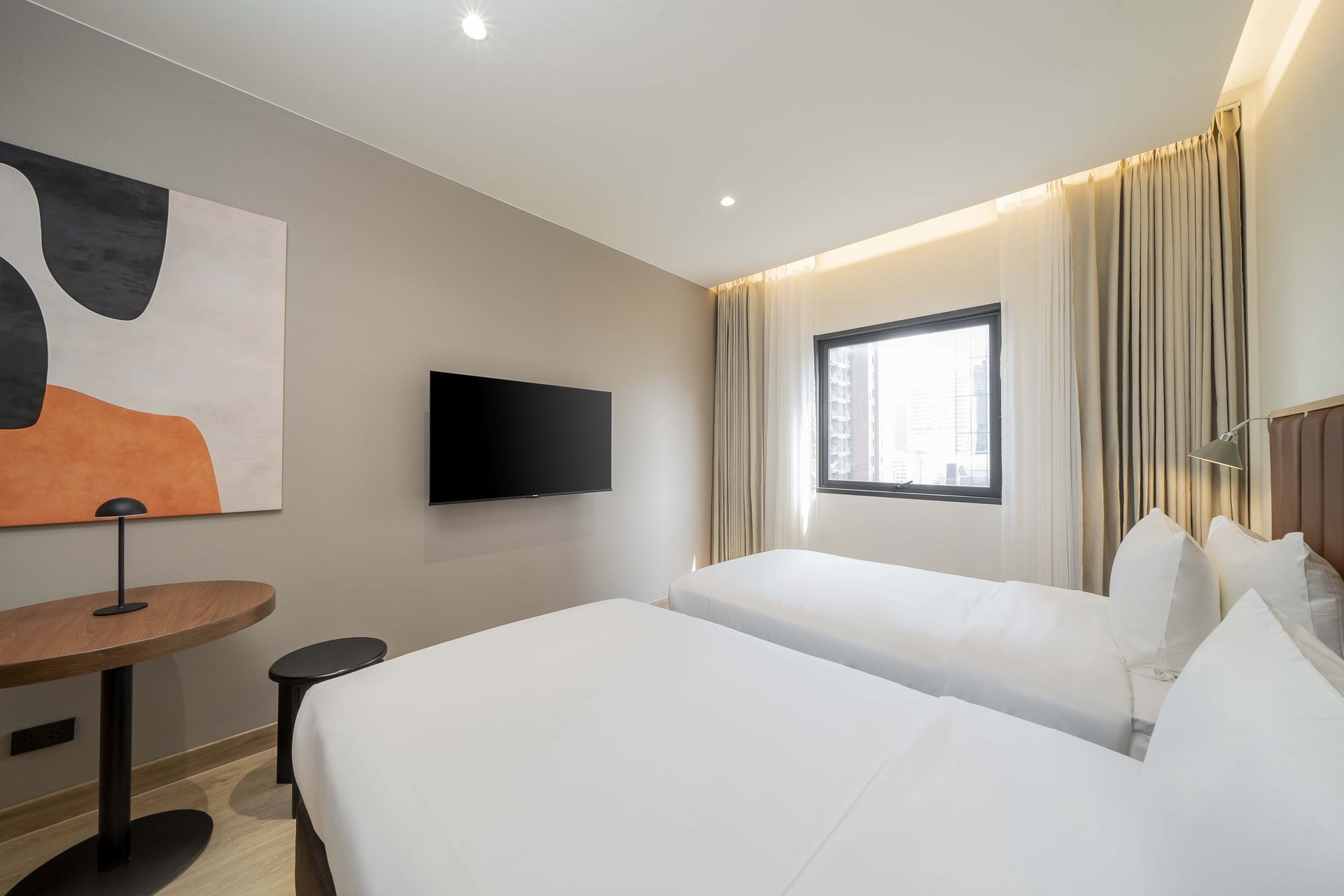 Superior Twin room at ASOKA HOTEL.