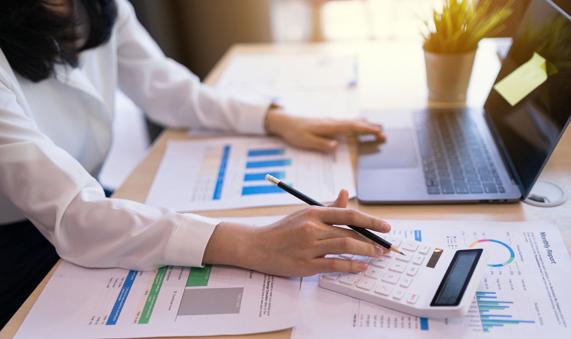 Business Women At Office Workplace — Morley, WA — Stockman Accountants