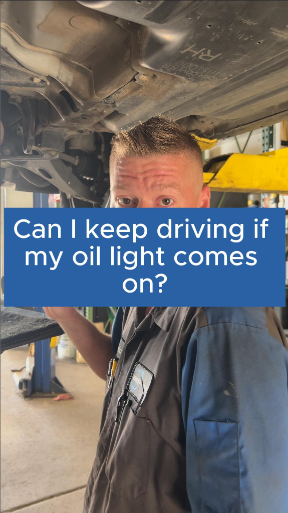 What To Do If Your Oil Light Comes On While Driving - King's Auto Center