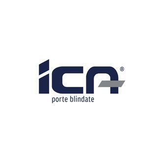Logo per ICA, un produttore di porte. Scritta