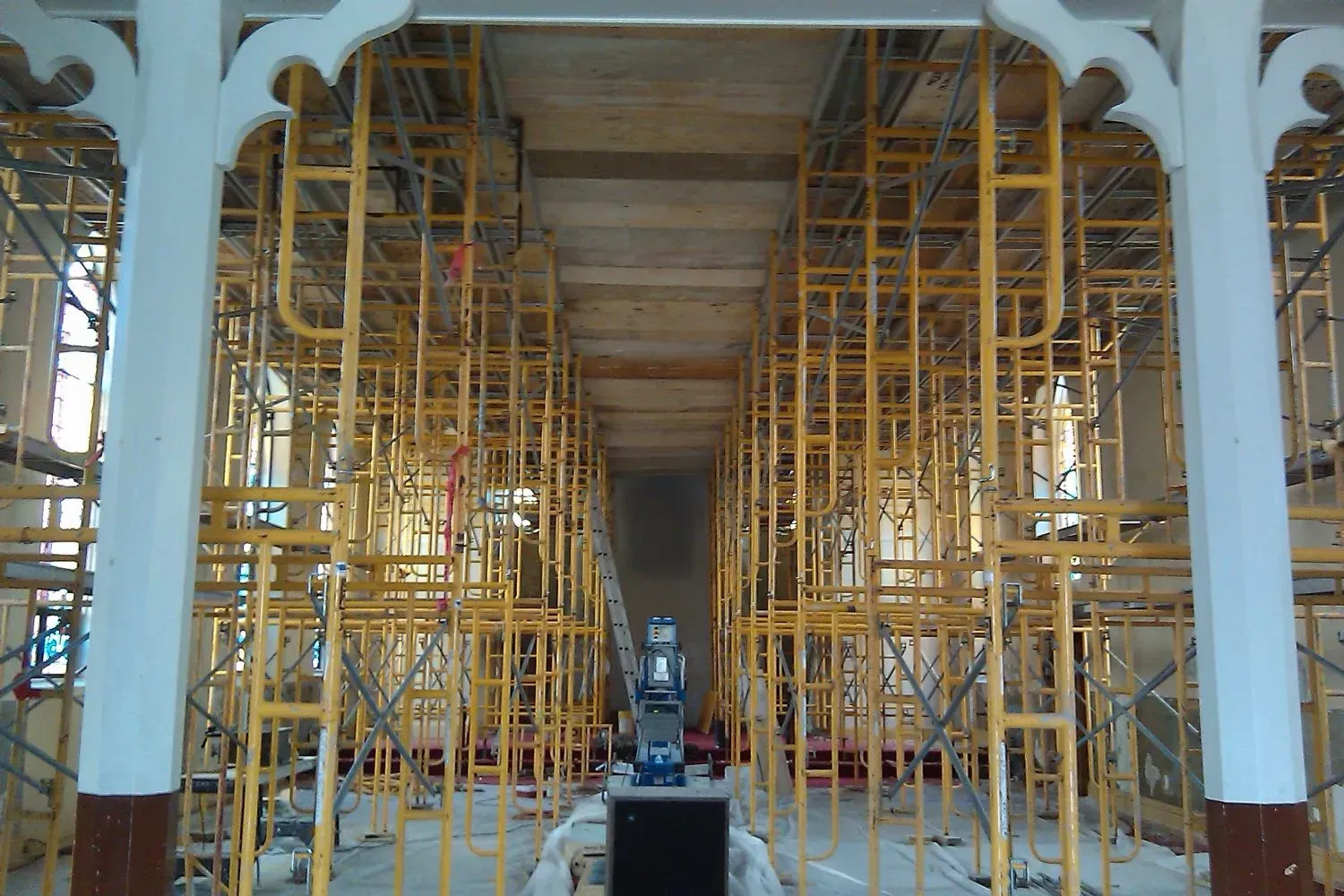 Ceiling Under Restoration — Cincinnati, OH — Old World