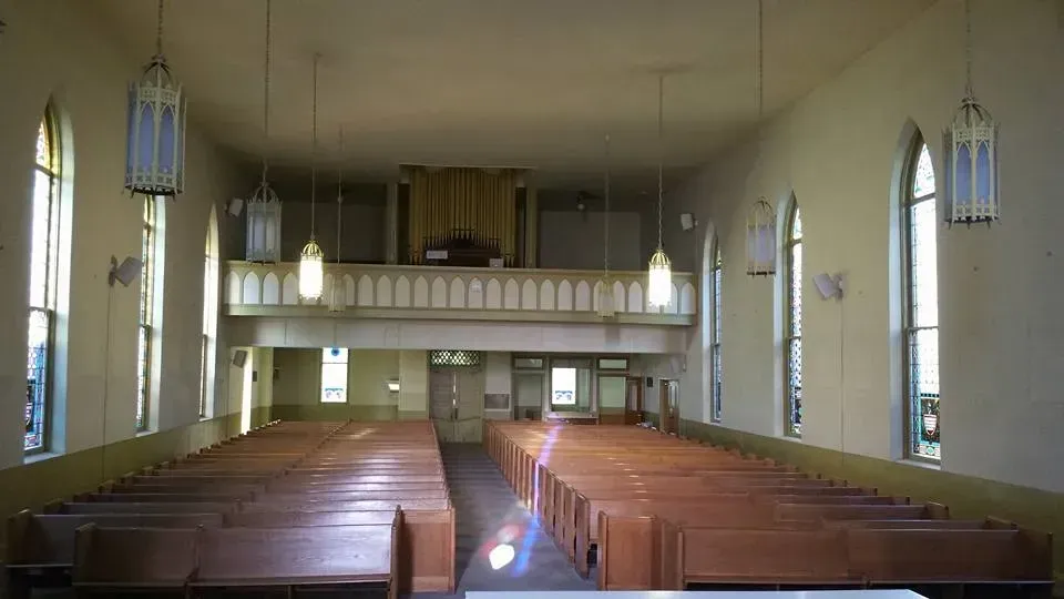 Wide View Inside The Church — Cincinnati, OH — Old World