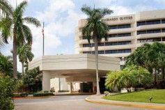 Hotel arrival drive