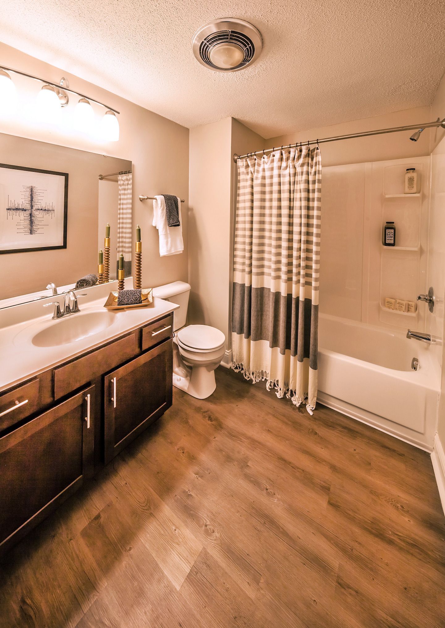 Bathroom at Circle City in Indianapolis, IN.