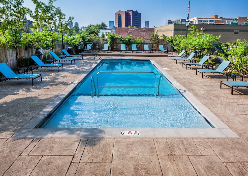 Swimming pool at Circle City in Indianapolis, IN.
