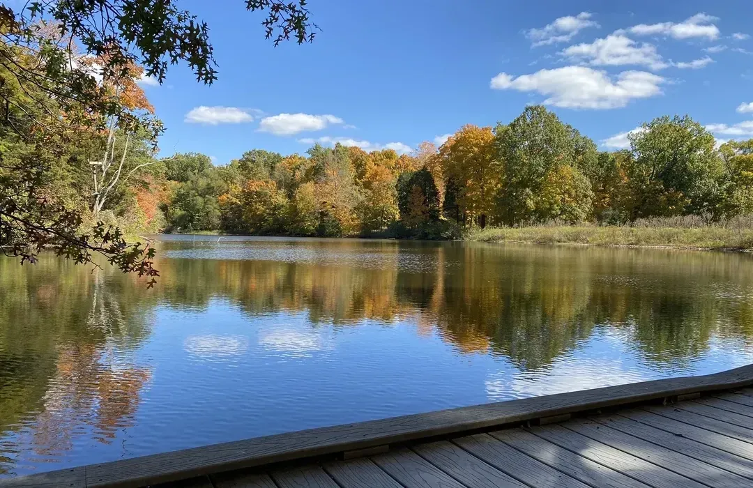 Image of lake in 