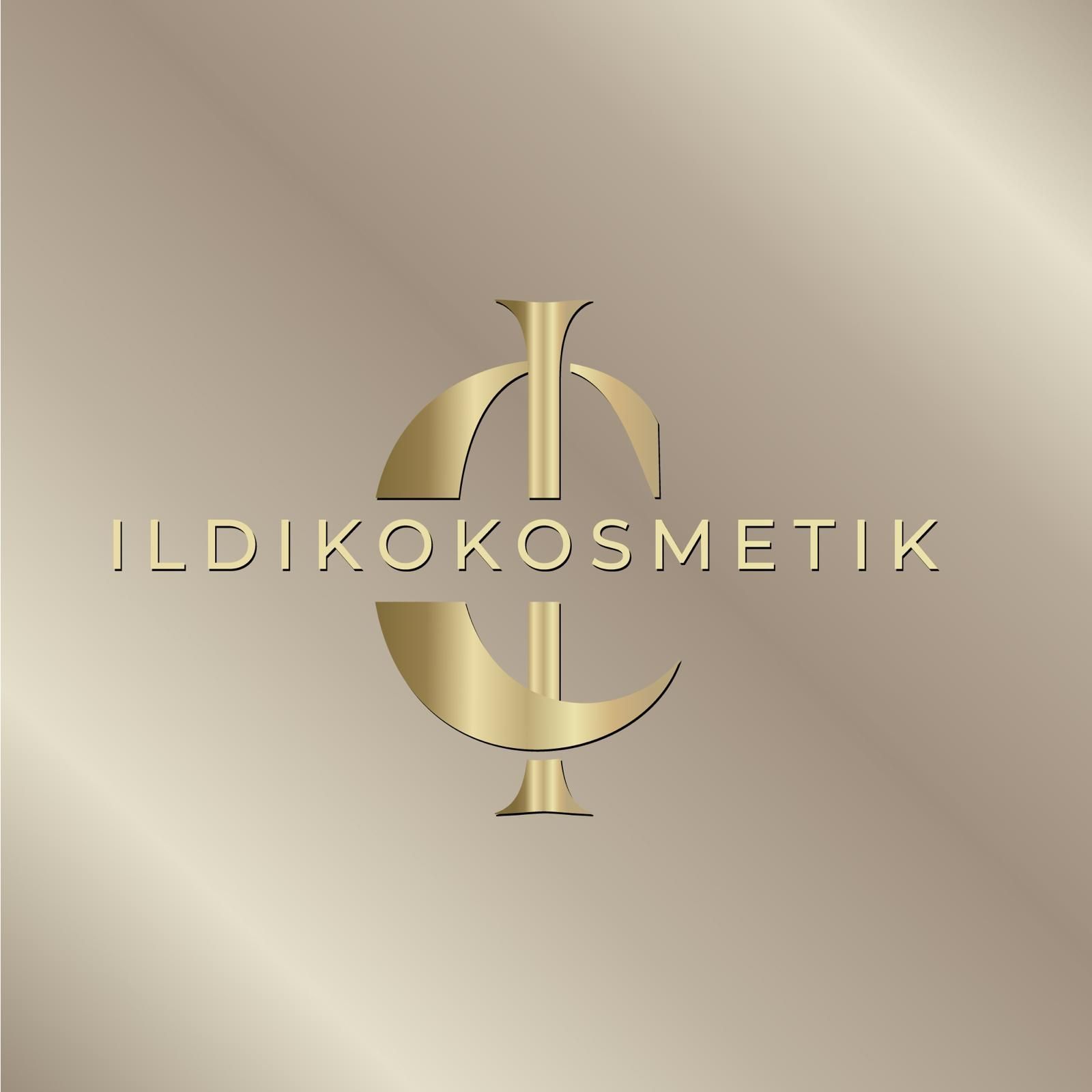 A logo for a company called ildiko kosmetik
