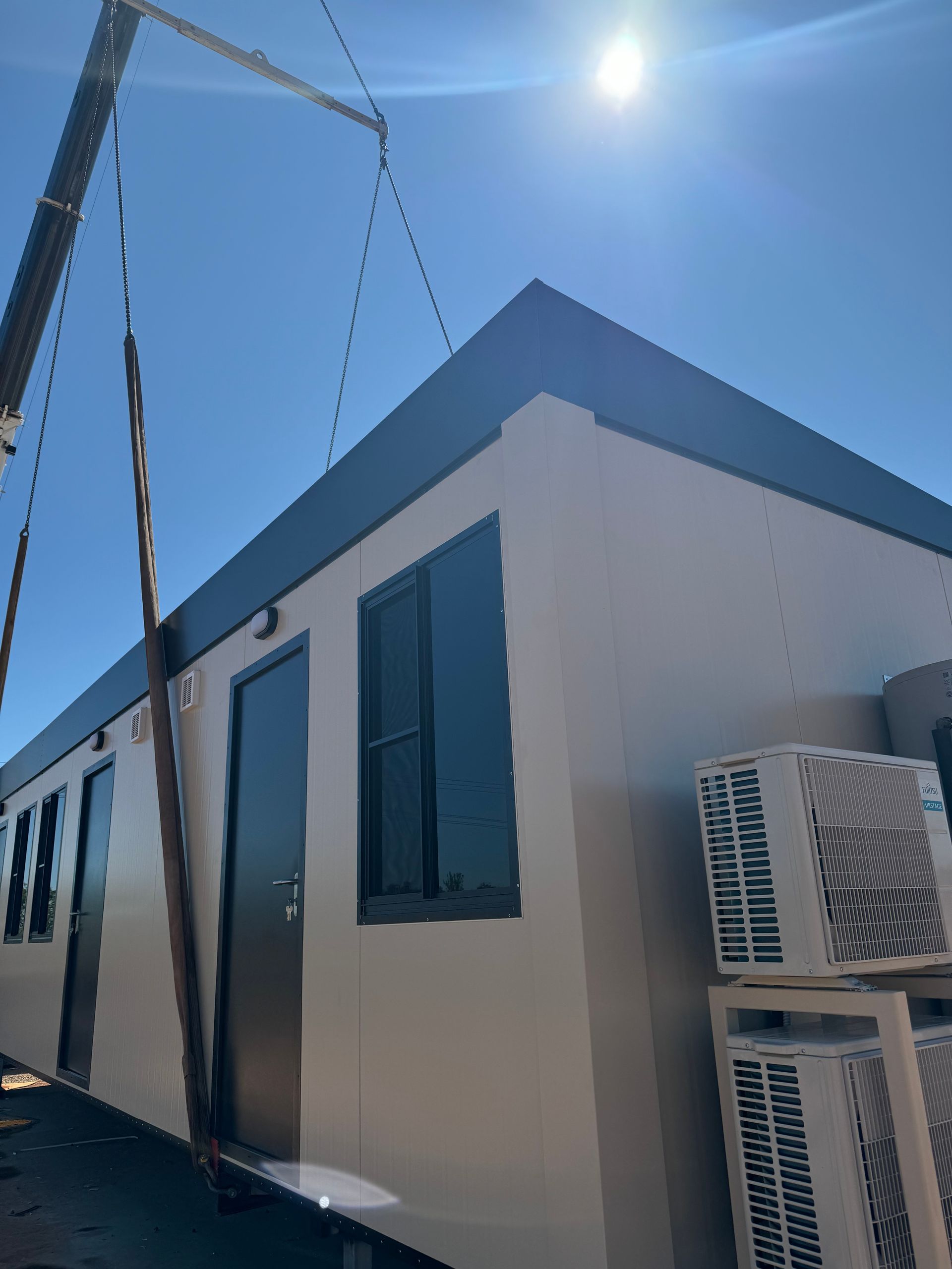 Government and Defence modular building