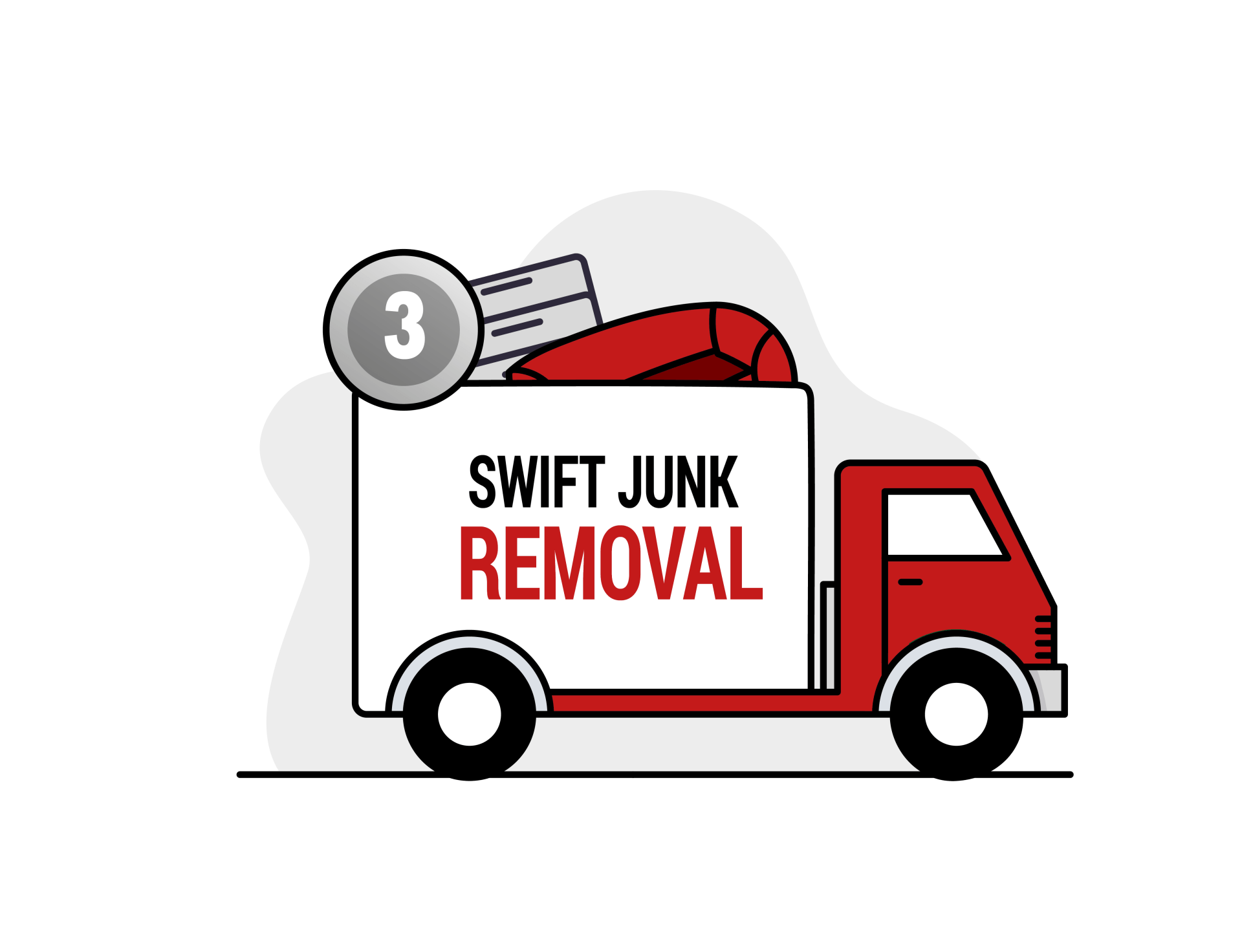 Book junk removal in Tempe AZ Step 3