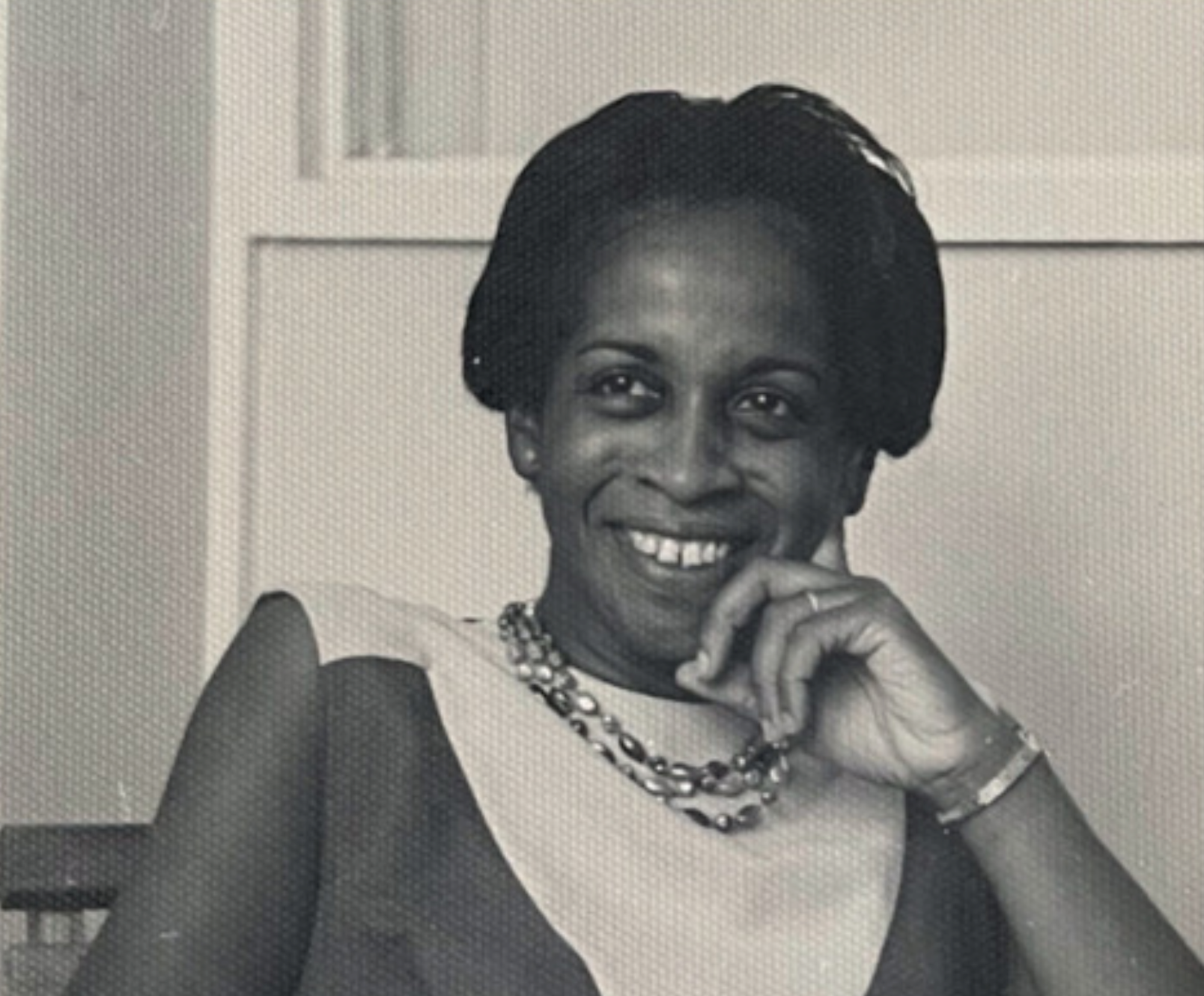 Portrait of surgeon Monica Lewin, a pioneering Black medical figure