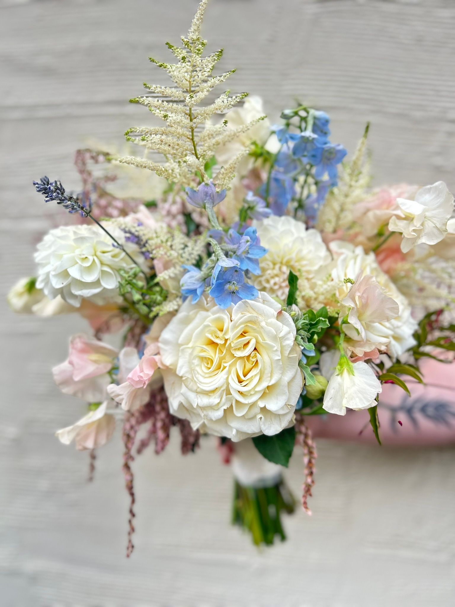wedding Ceremony table flowers