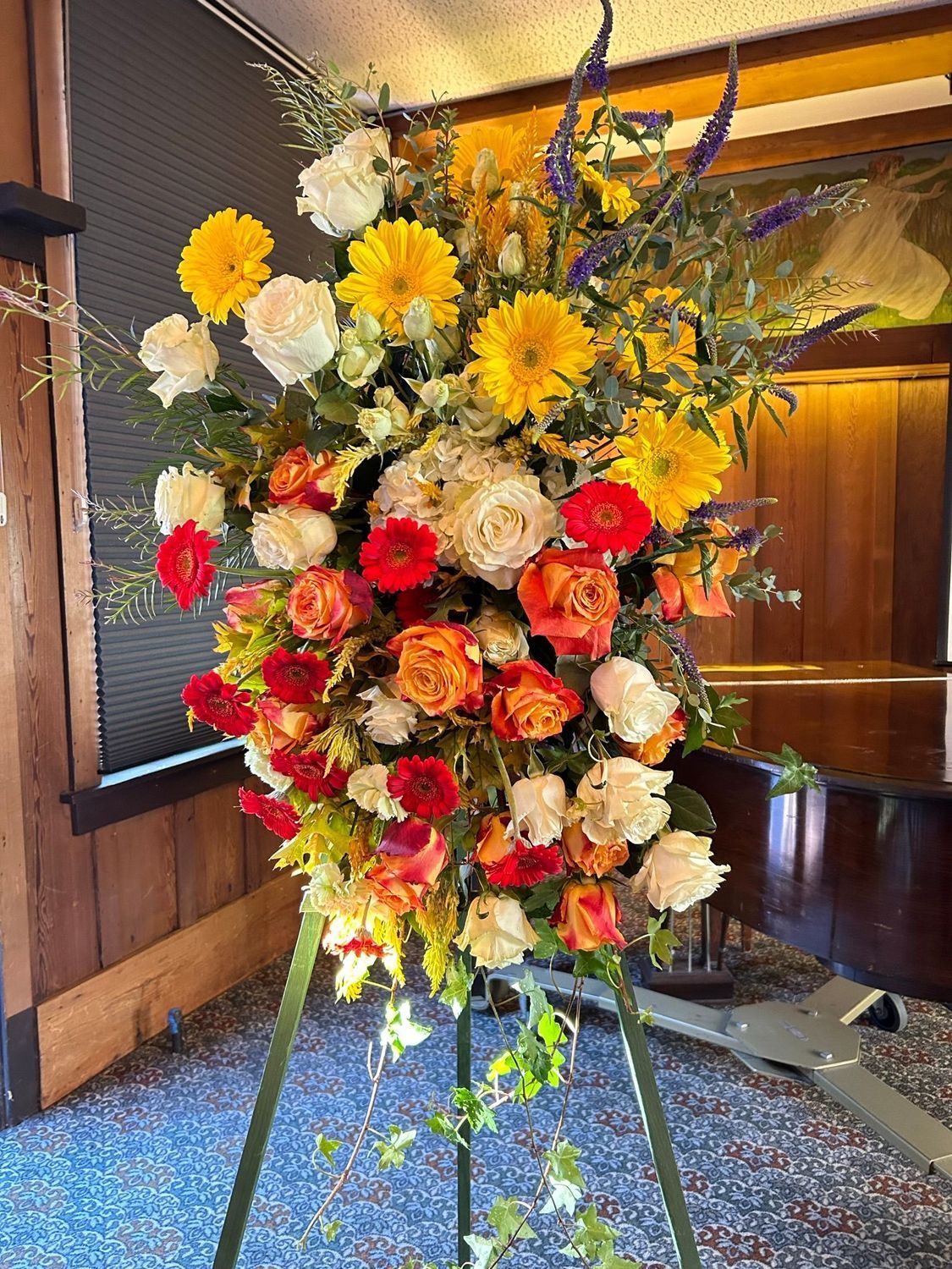 funeral flowers delivered