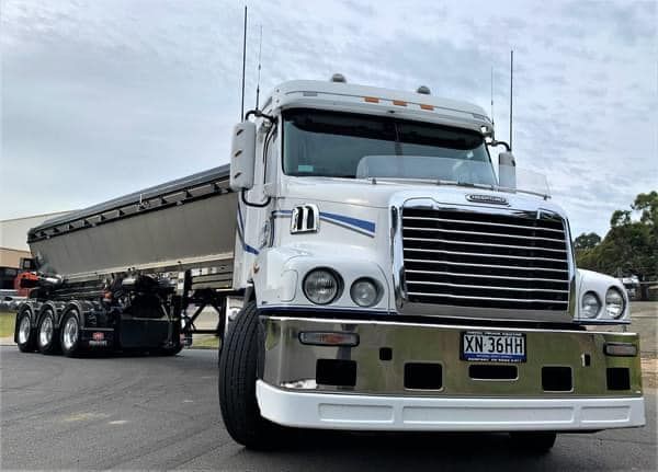 Front Of Tipper Truck— Arnway Pty Ltd In Kempsey, NSW