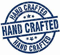 Blue circular stamp with