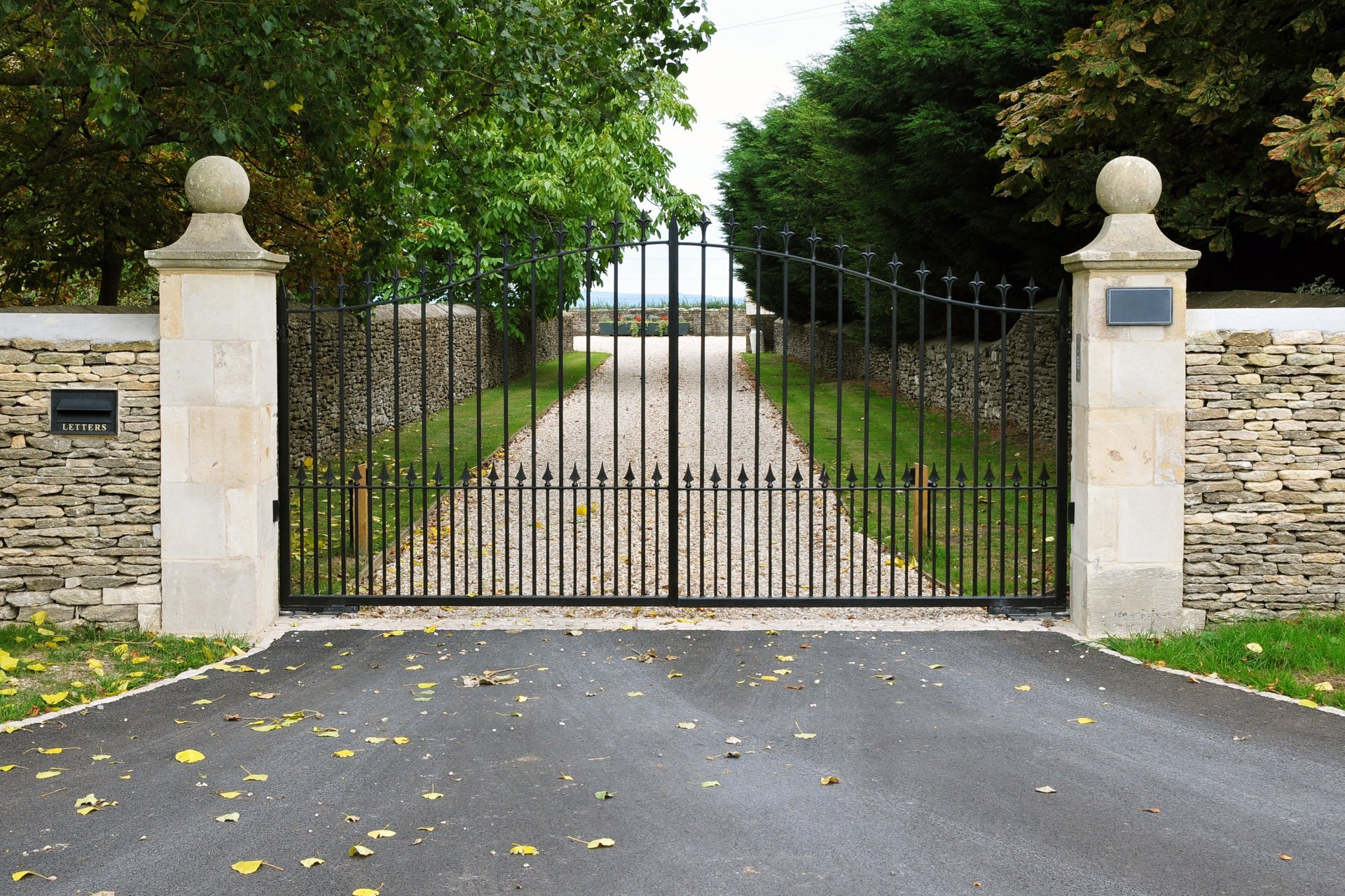 Front Gate Pillar Designs