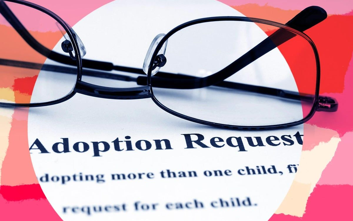 Adoption application form with sections for prospective adoptive parents' preferences and requiremen