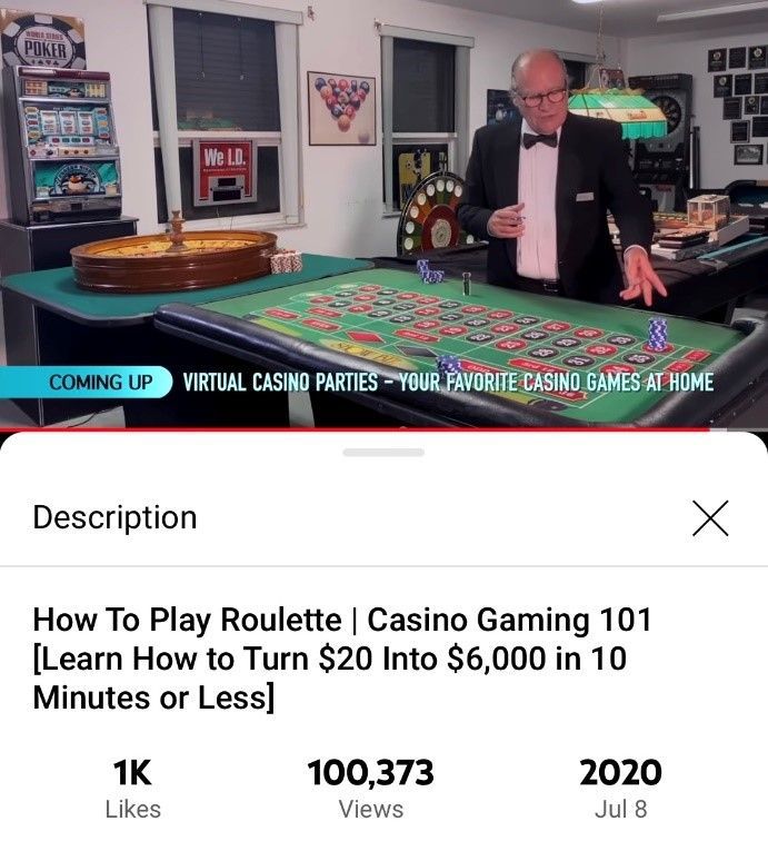 A man in a tuxedo is playing roulette at a casino