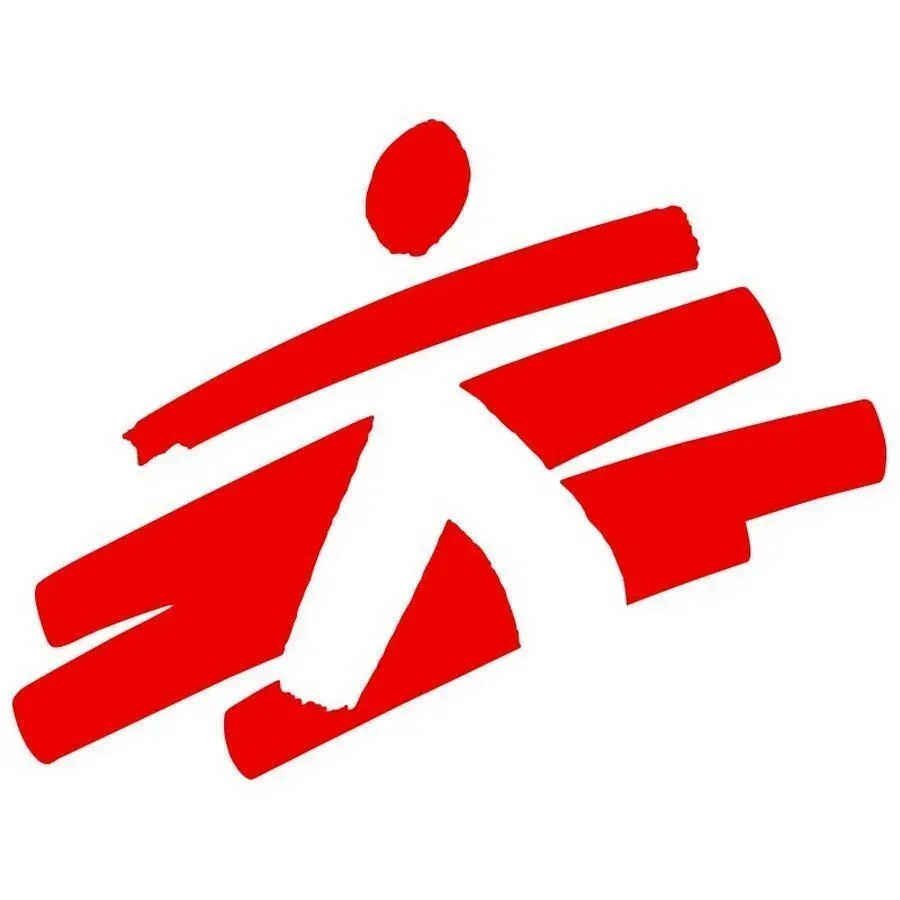 Red Médecins Sans Frontières logo on a white background
