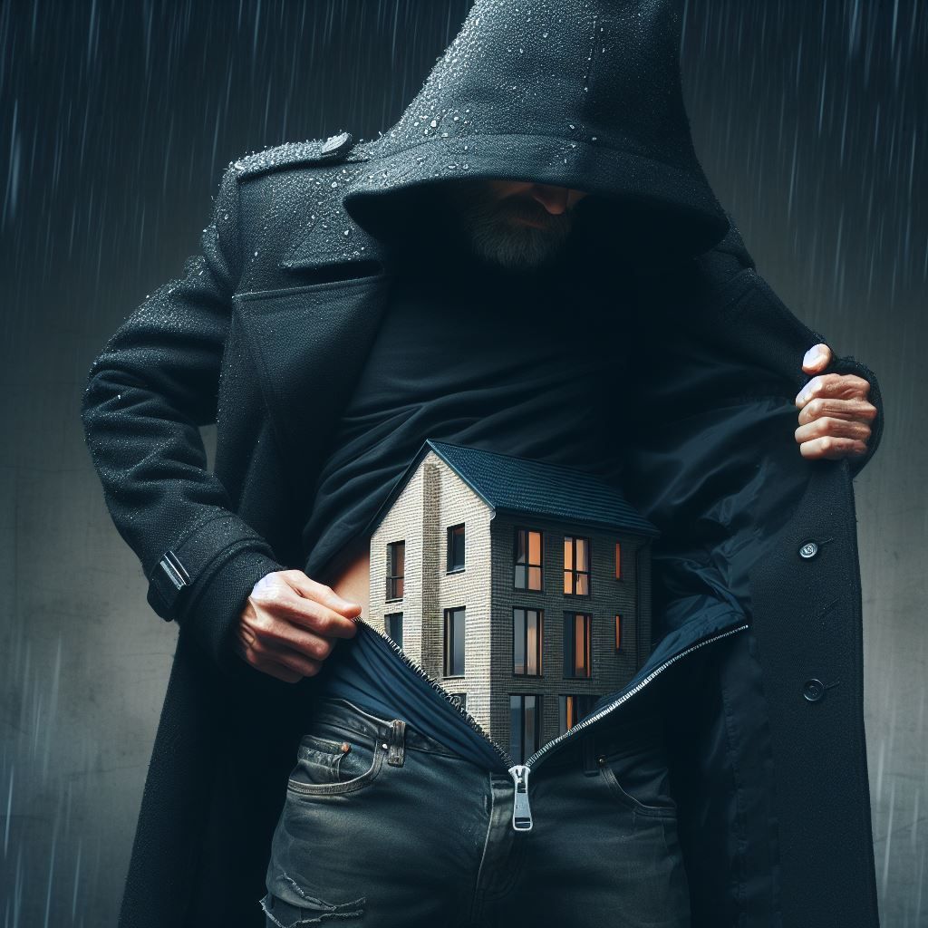 flashing a house