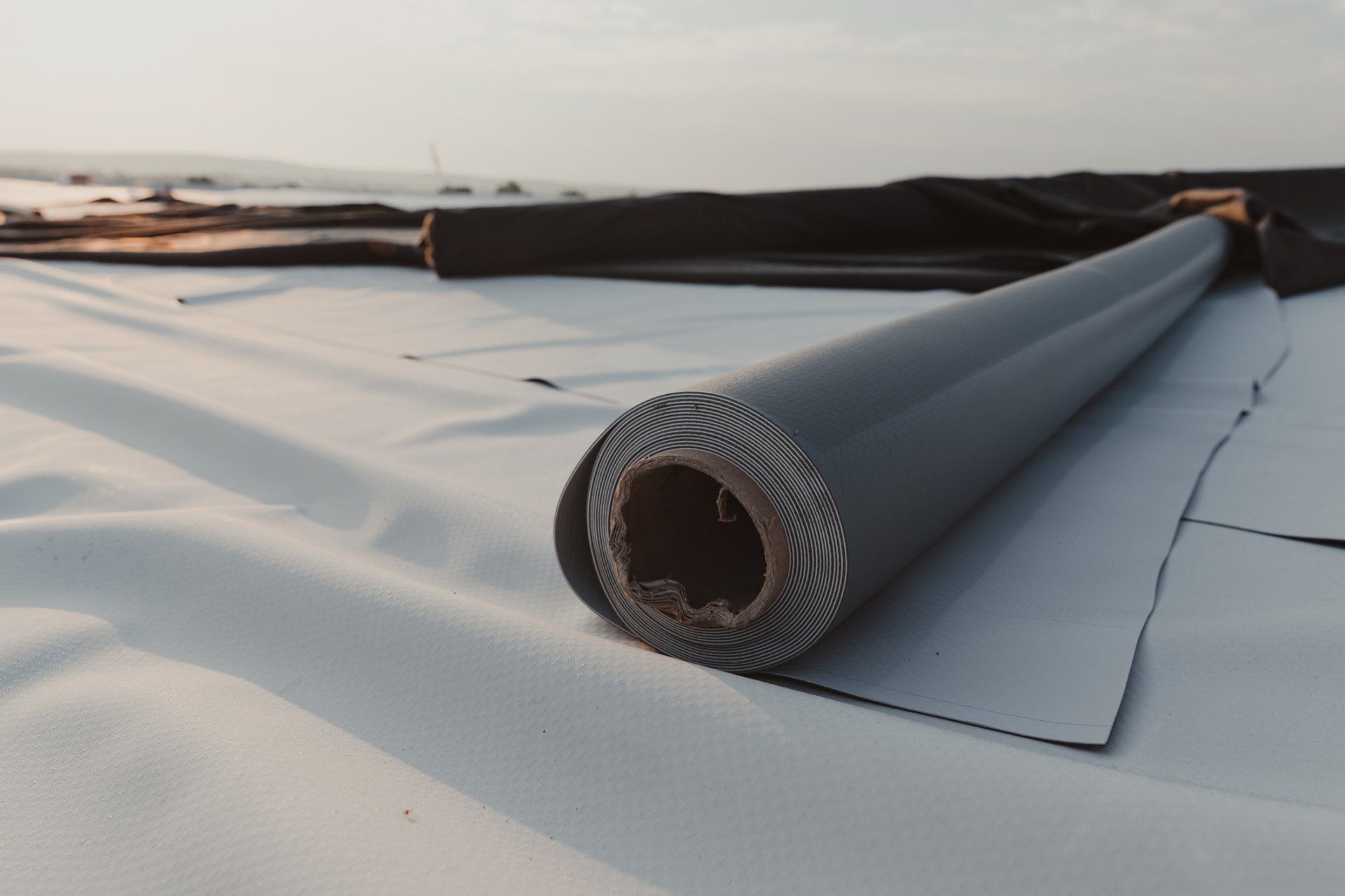 Black Rubber Roof — Springfield, IL — CLS Construction