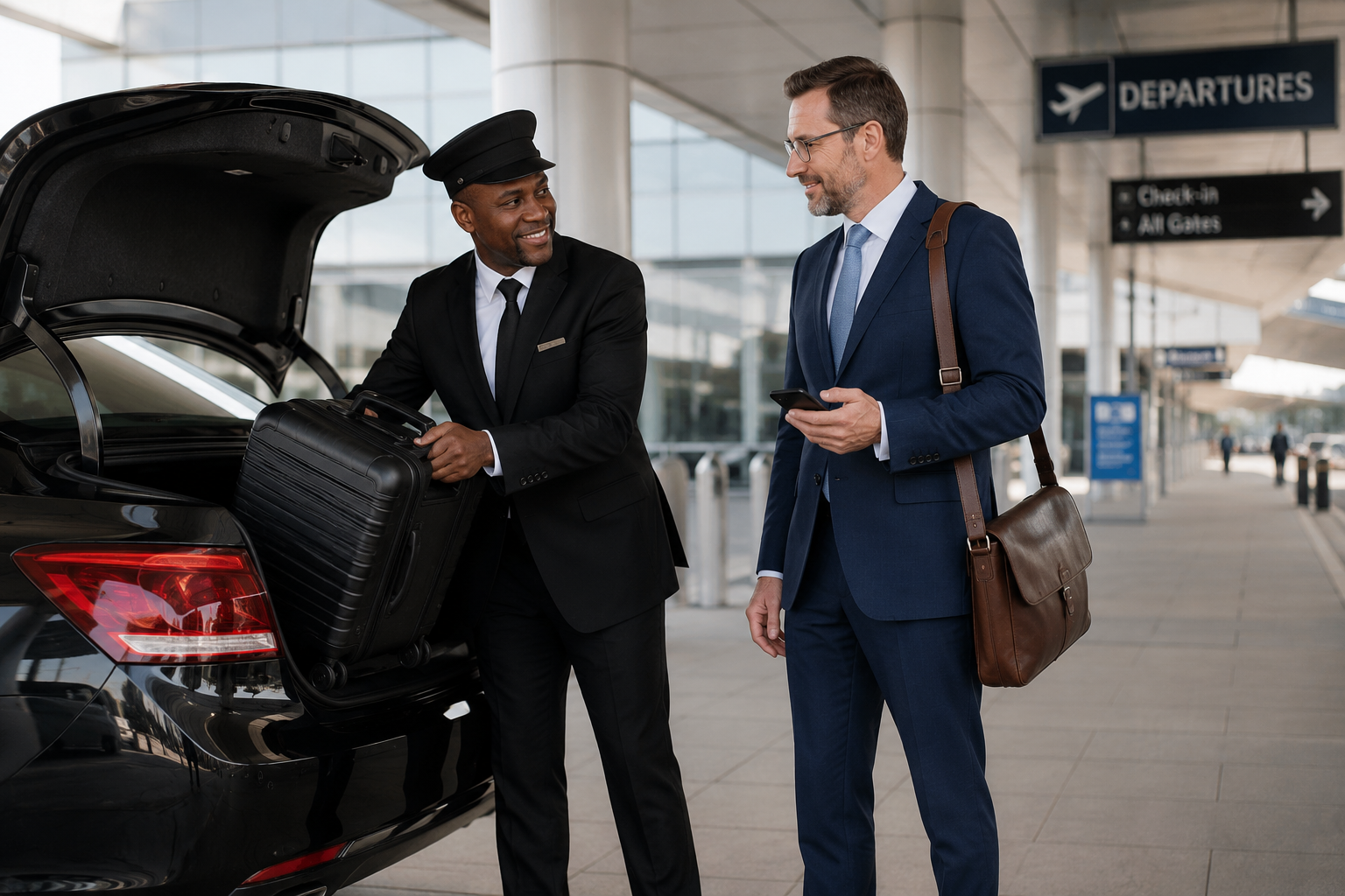 Executive Transportation airport pickup service