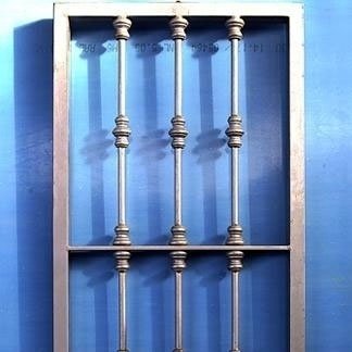 particolare decoro grata