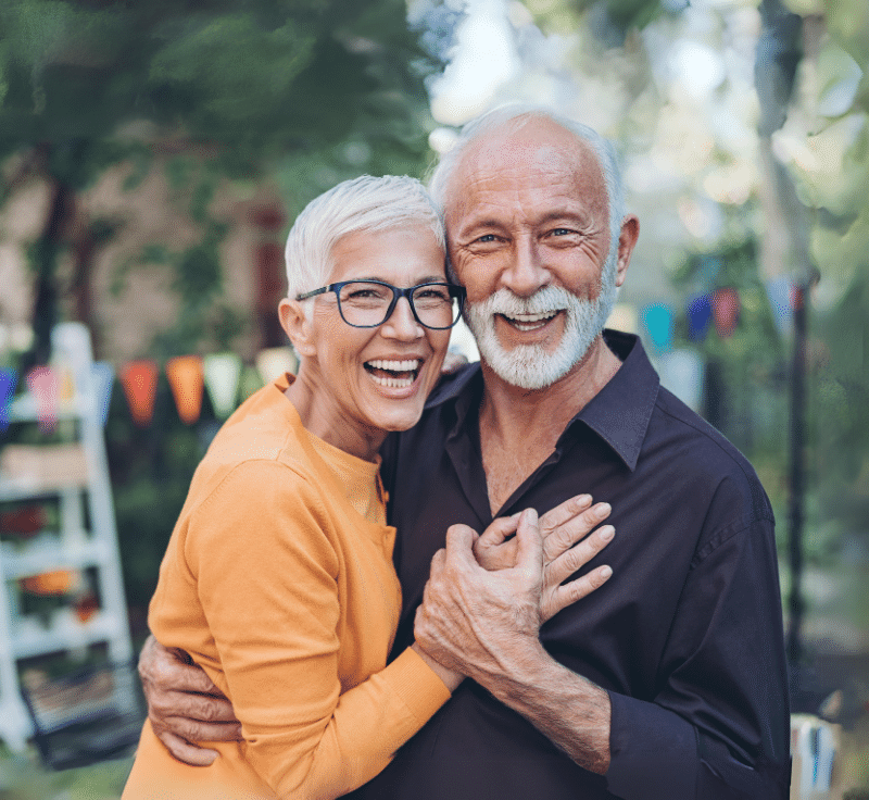 happy couple with Medicare Advantage in New York at Medicare Strategy Josh Zaid Insurance agent