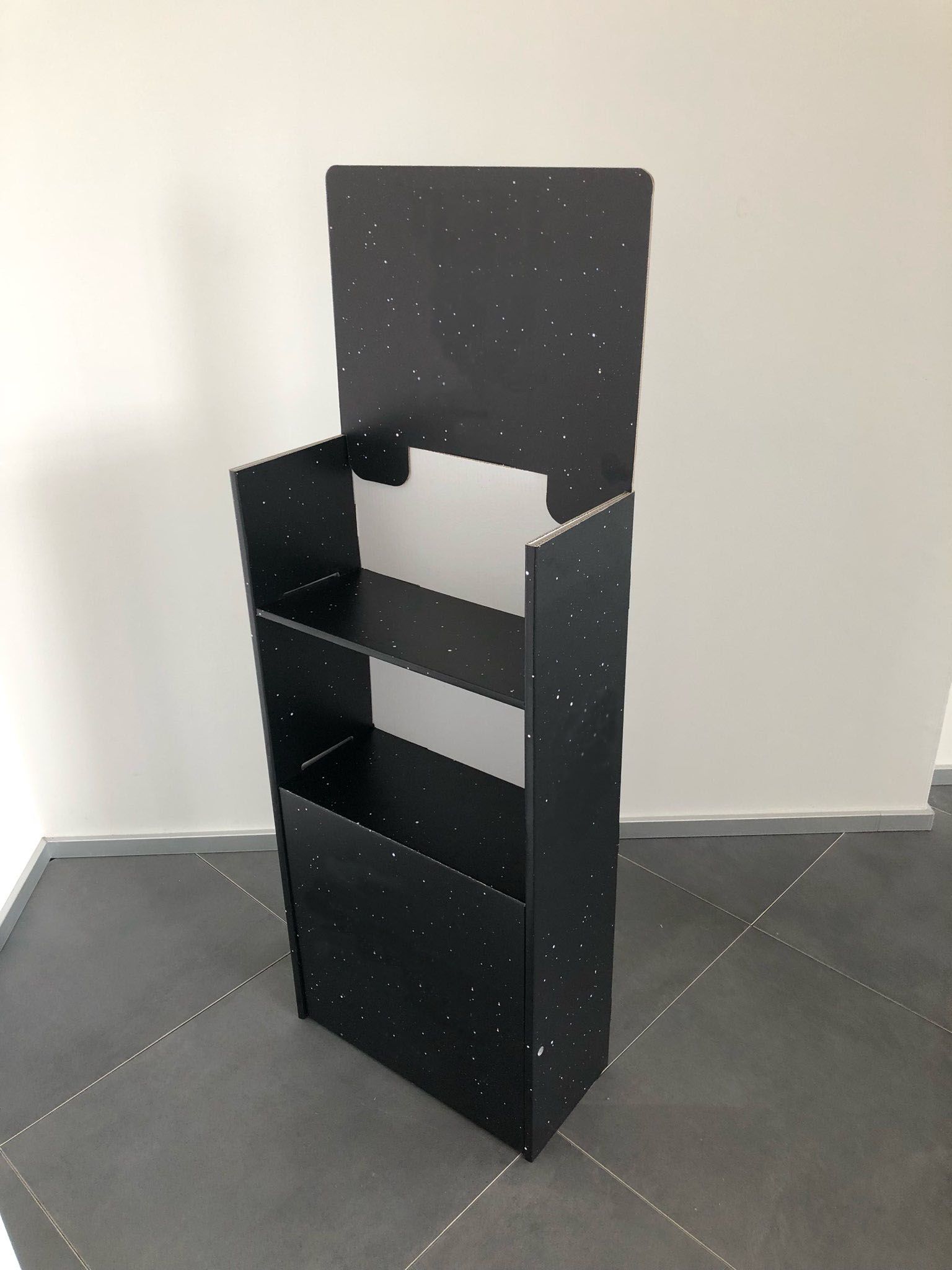 espositore in materiale communication