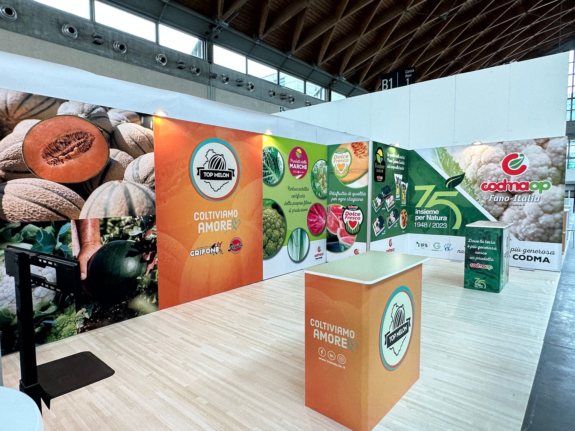 stand fieristico completo