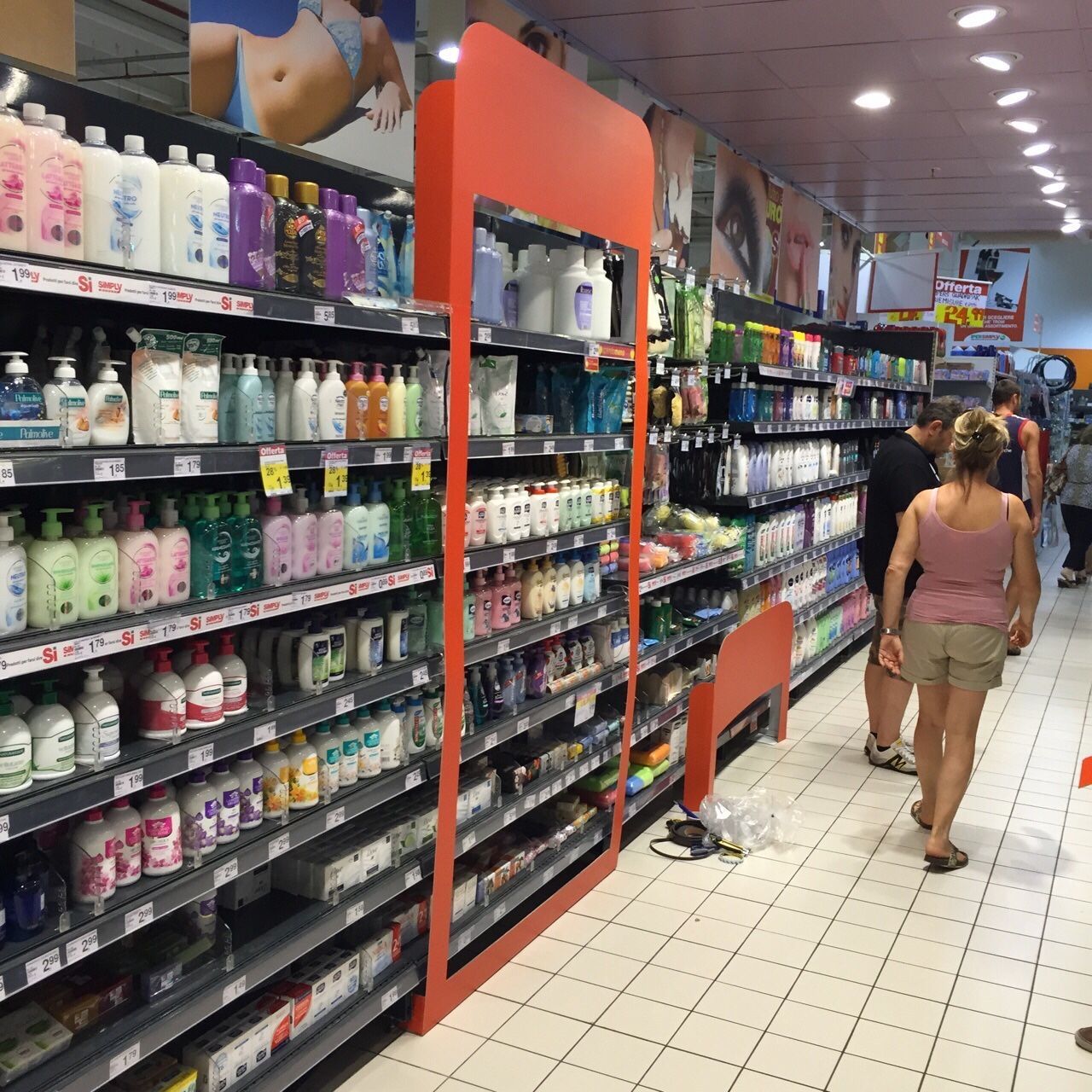 evidenziatori in cartone per scaffali e punto vendita
