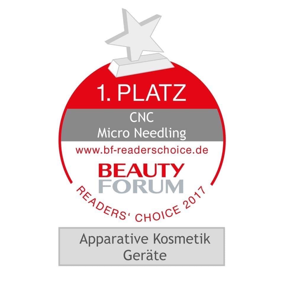 Ein Beauty-Forum-Award für CNC-Microneedling