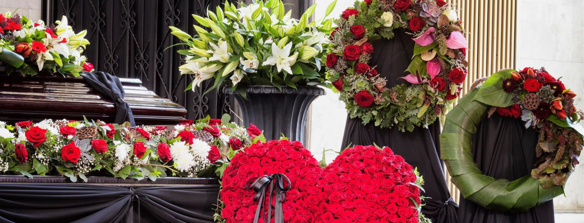 personalised flower tributes