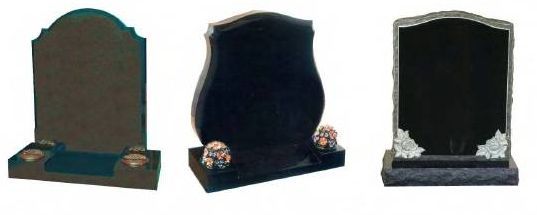 upright headstones