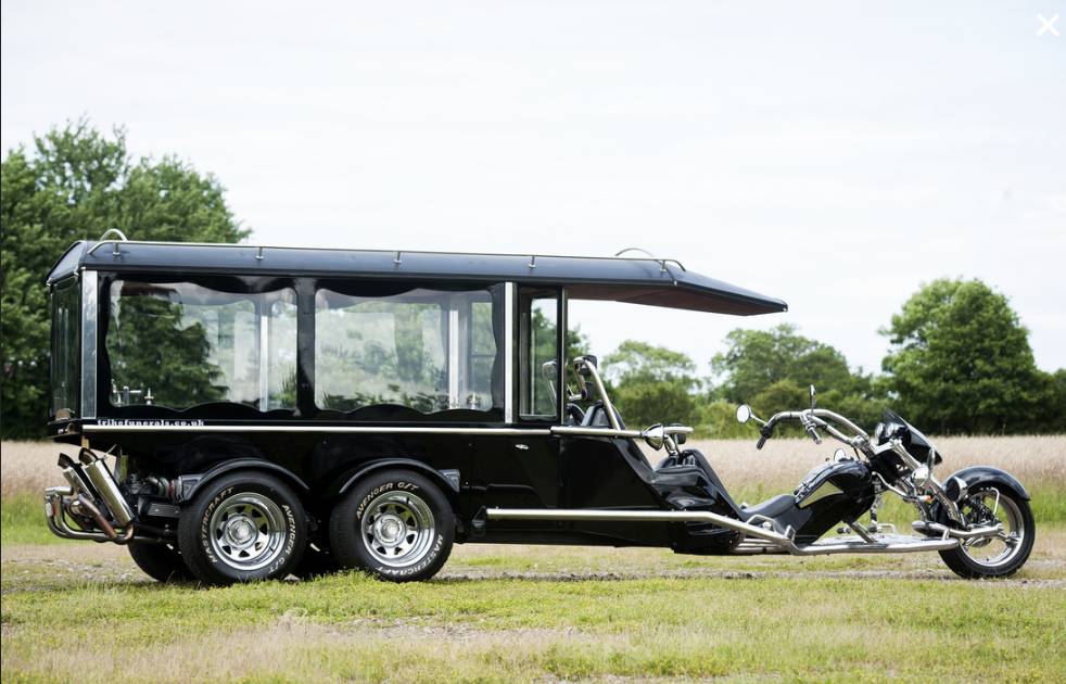 Motorcycle Hearse