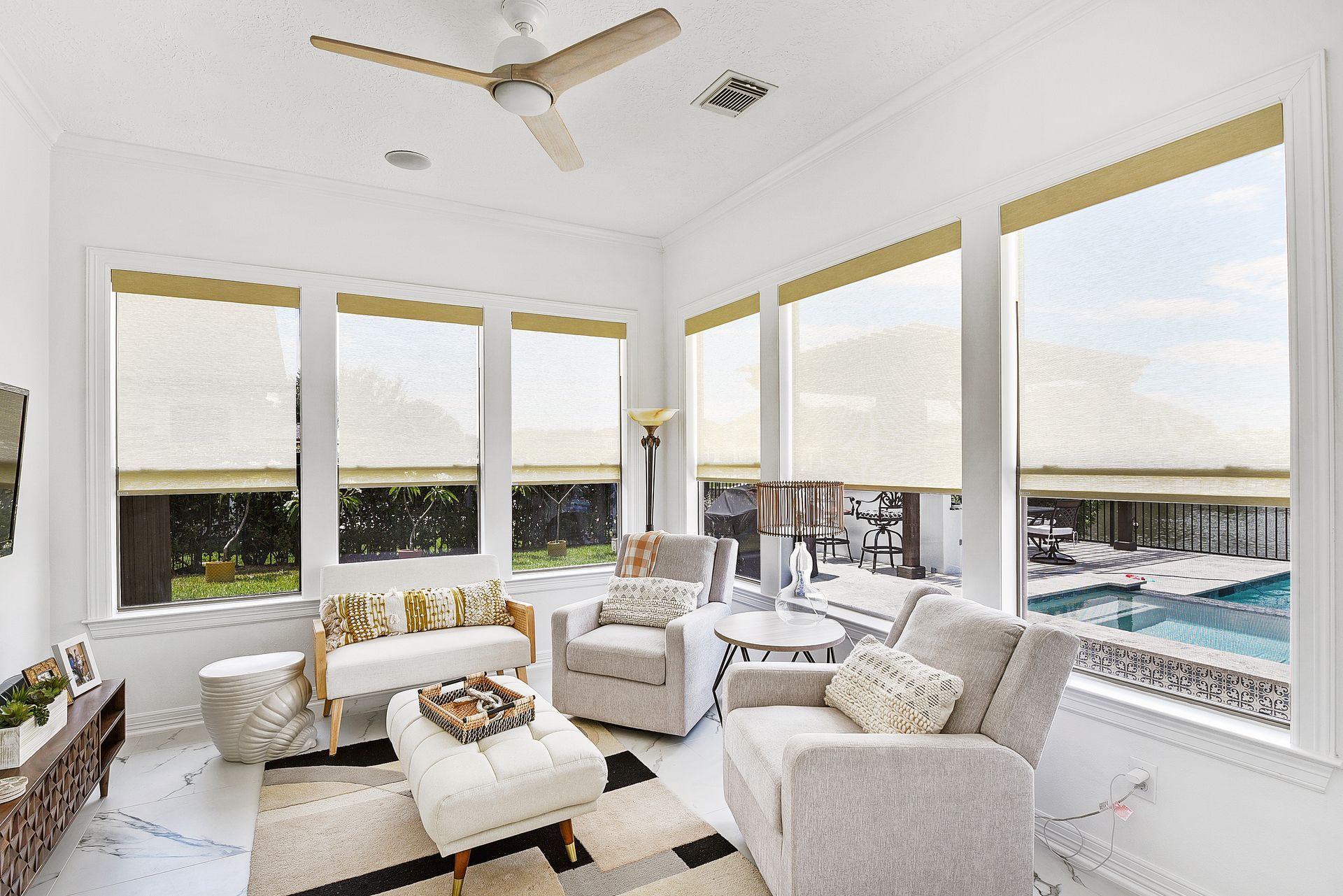 Window shades living