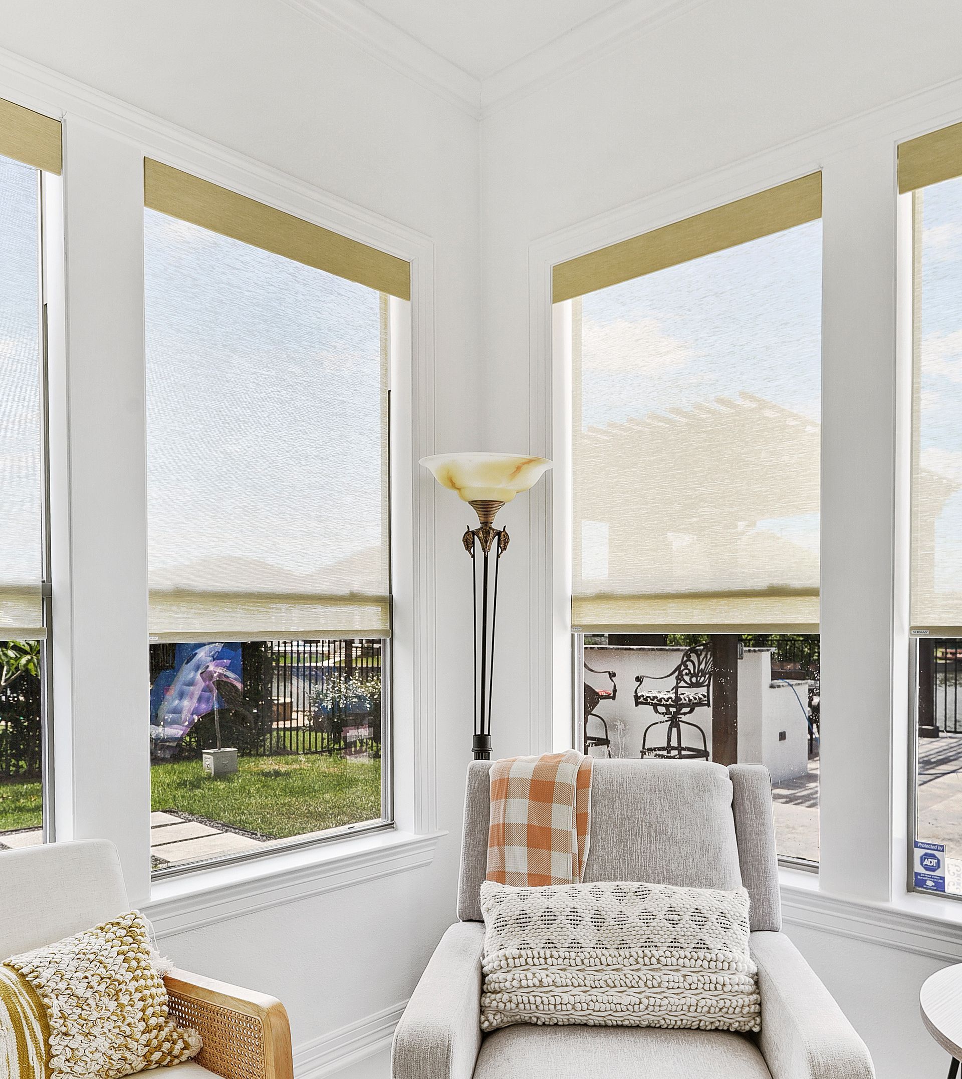 Window shades sheer