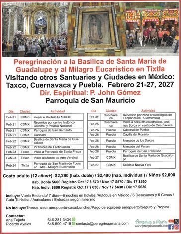 If you are interested you could contact me at parishoffice@smcglenbrook.org
