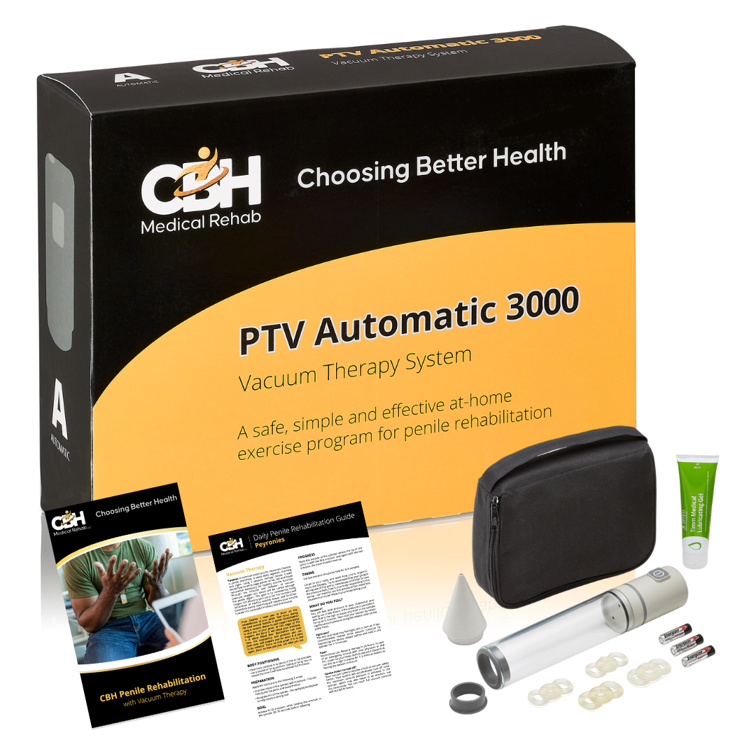 A box of ptv automatic 3000 vacuum therapy system