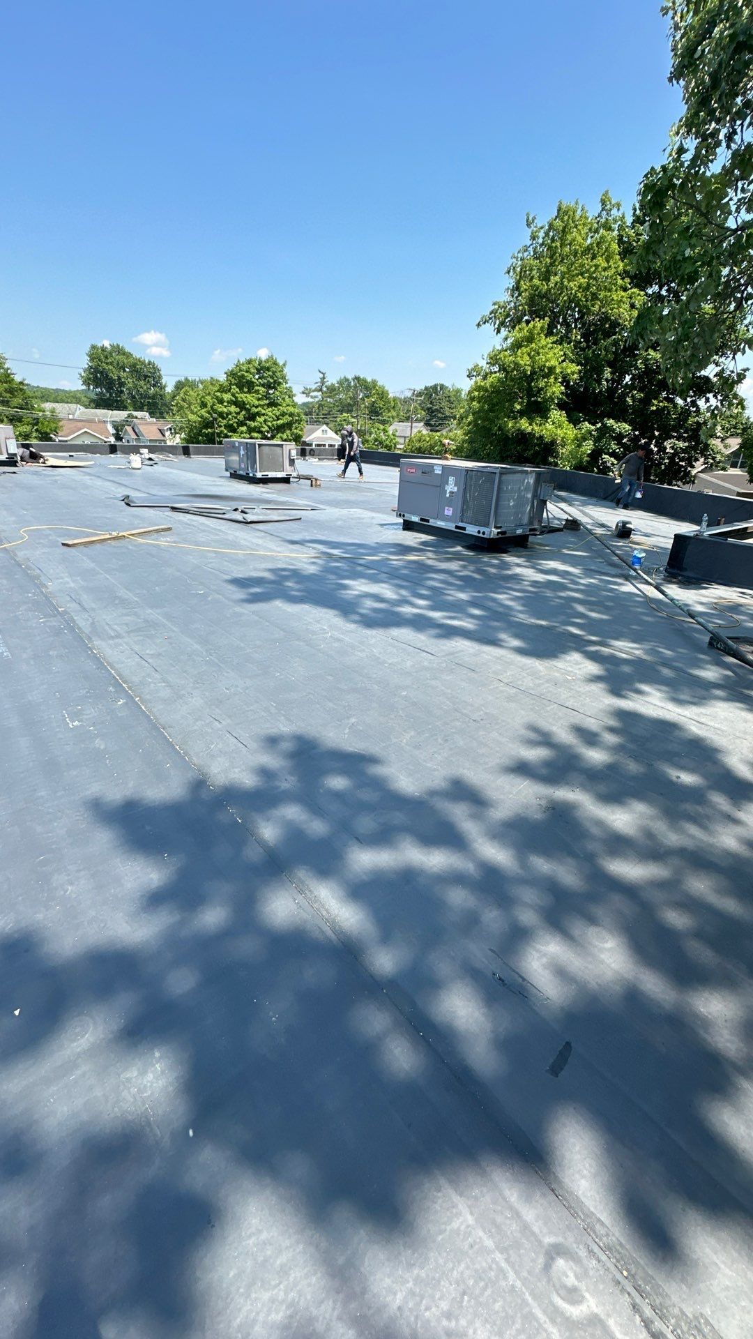United Roofing and Siding commercial roofing project in Rensselaer NY