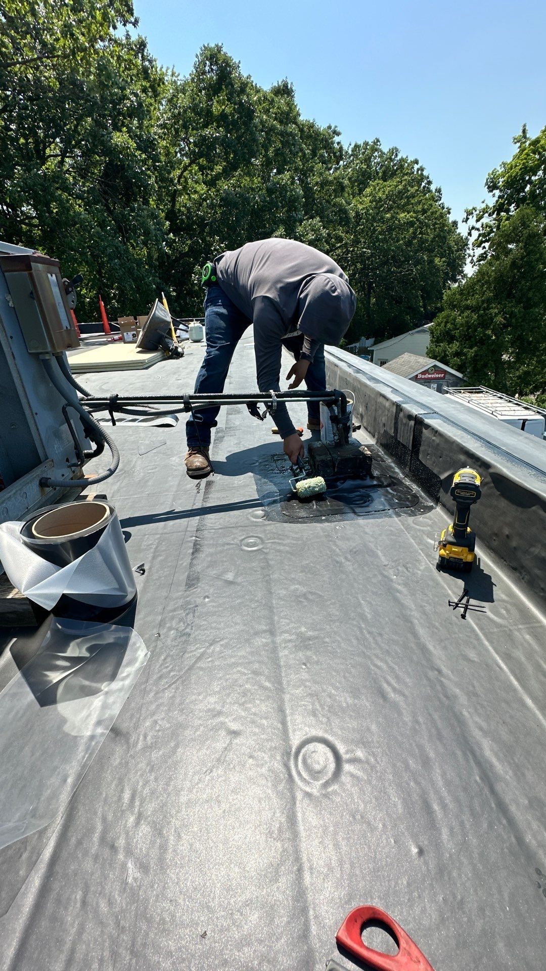United Roofing & Siding project: 122 Columbia Tpk. Rensselaer Commercial Process